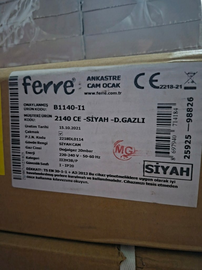 ANKESTRE SET CAM Siyah FERRE MARKA - 4