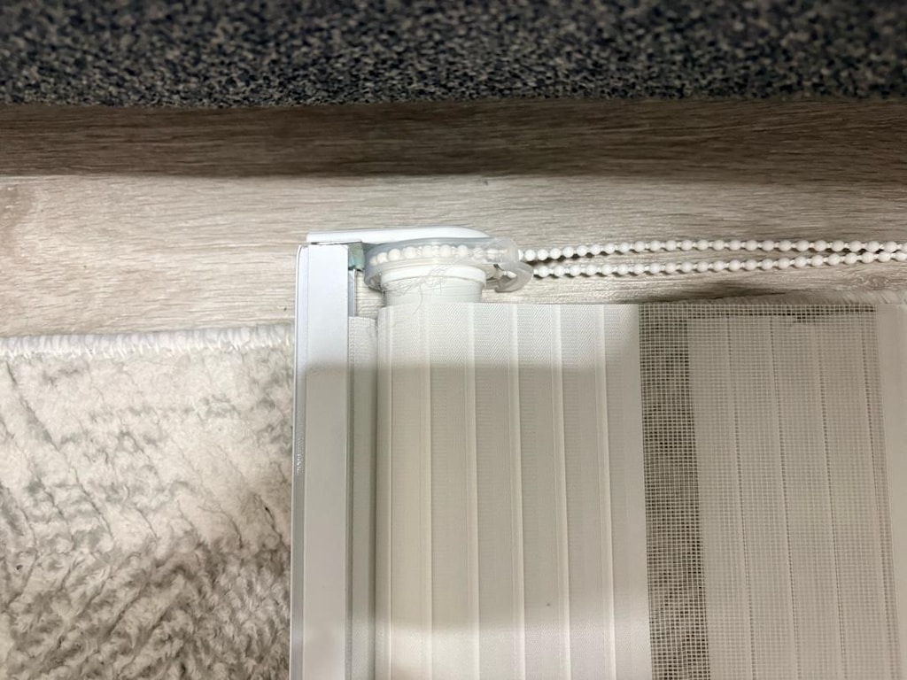 Temiz / Boncuk Detaylı Çift Mekanizmalı Zebra Stor Perde - 6