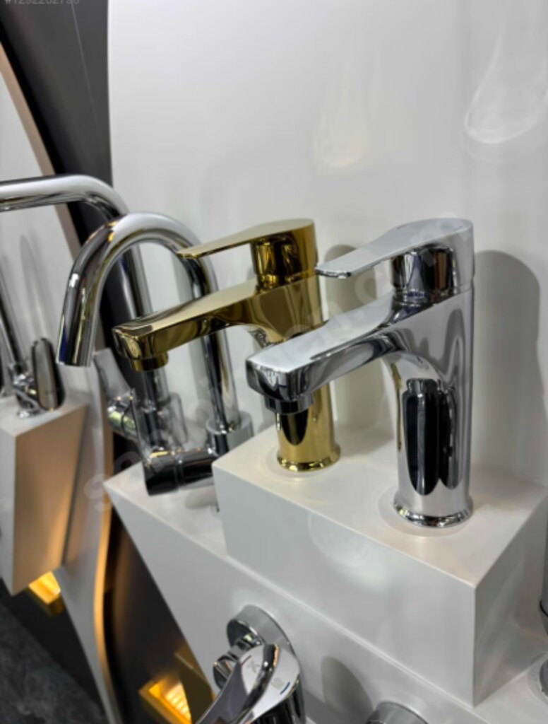 Kas antoryum lüks sabit lavabo bataryası krom - 2