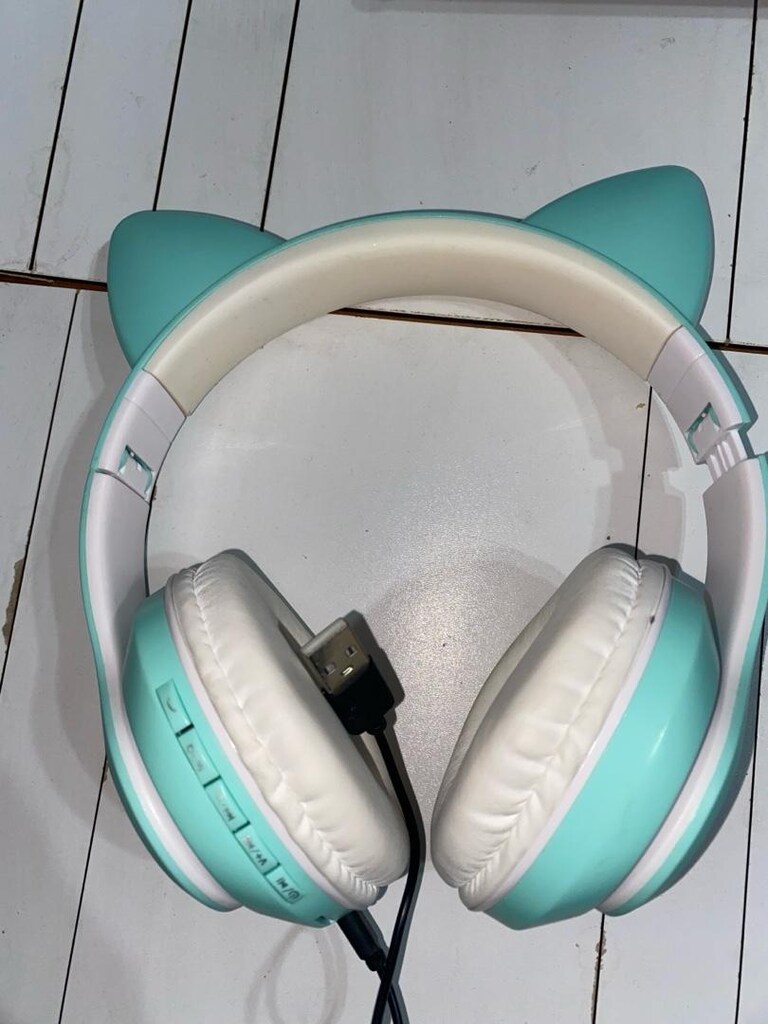 Bluetooth Çocuk Kulaklığı Kedi Figürlü - 2