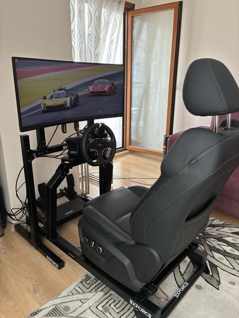 Tr Tek Elektrikli Koltuk Simracing Kokpit