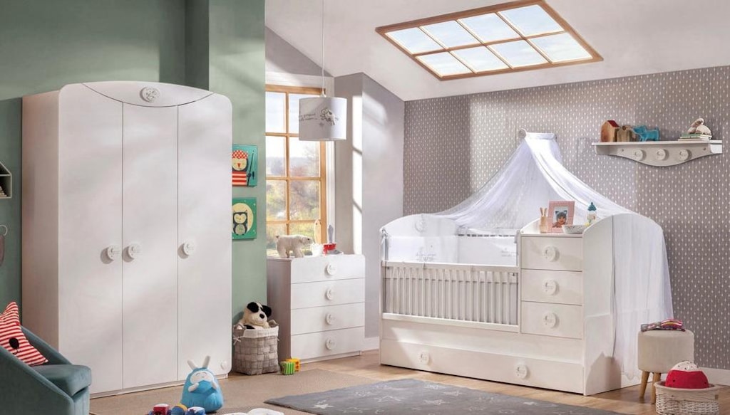 Çilek mobilya Baby Cotton bebek odası takımı