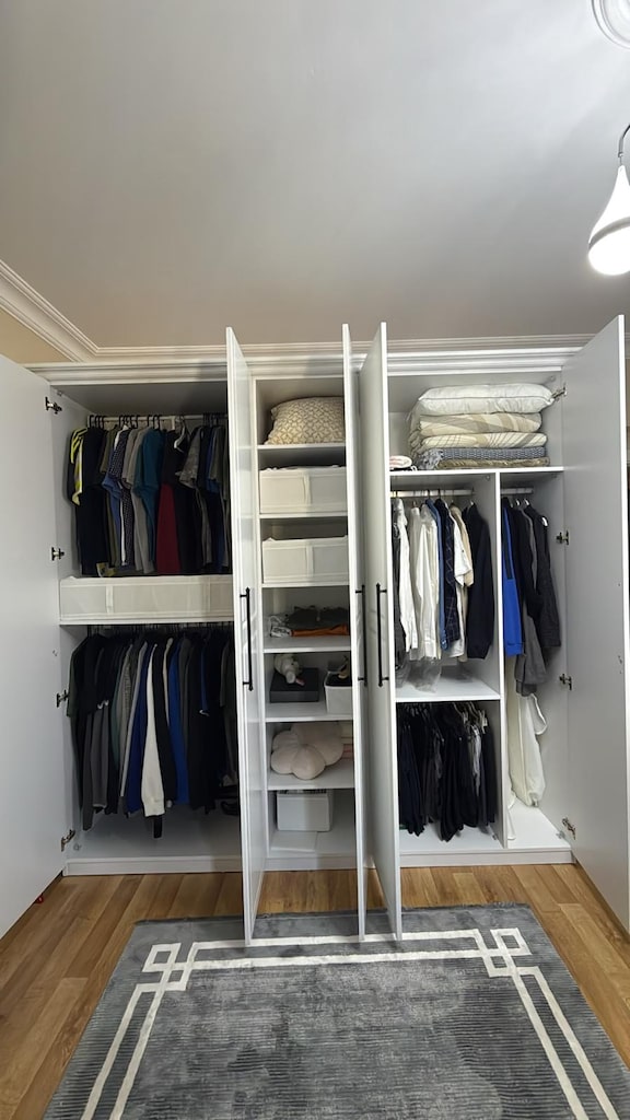 Özel Üretim MDF Yatak Odası | 240 cm Gardırop + Şifonyer | 4 Parça - 4