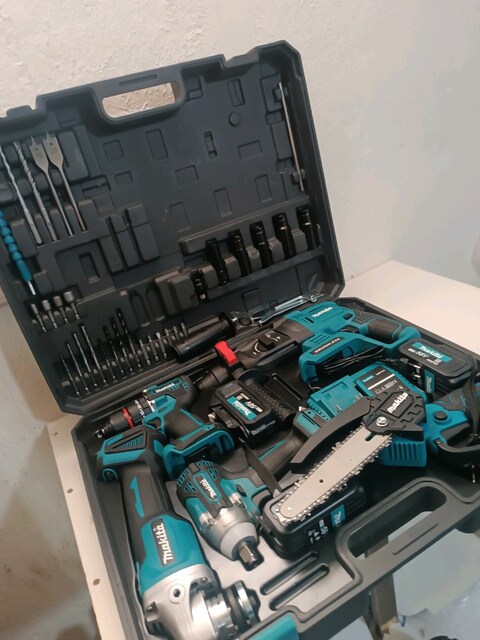 ŞARJLI 5 Lİ SET 58 WATT MAKİTA KÖMÜRSÜZ
