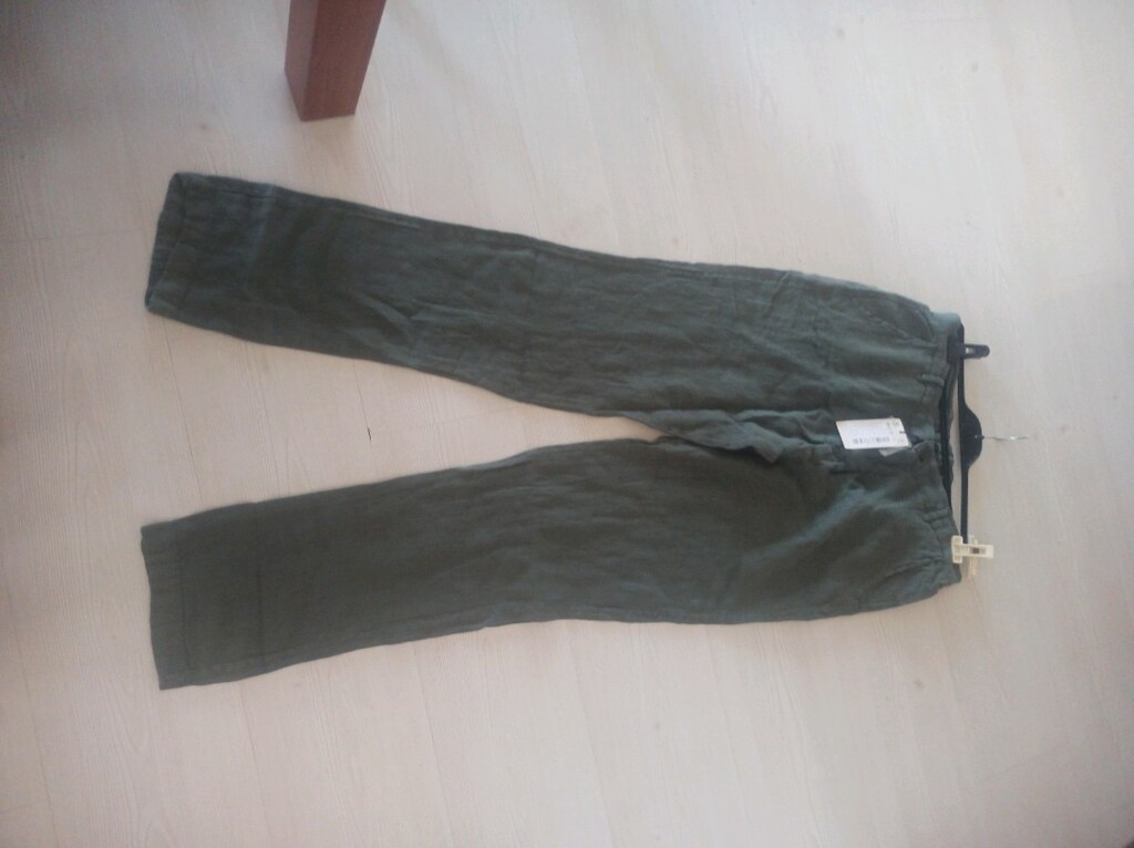erkek keten pantolon - 2