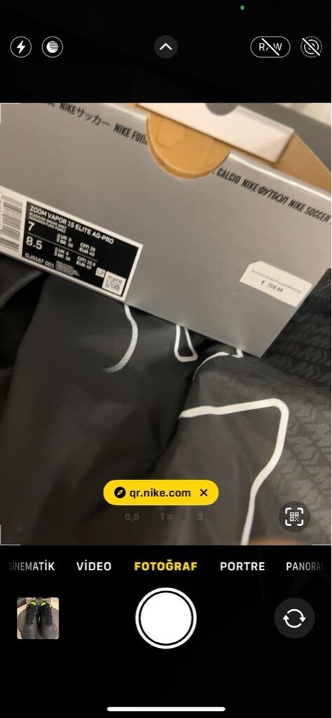 NIKE AIR ZOOM MERCURIAL VAPOR 15 ELITE AG-PRO 40 numara - 6