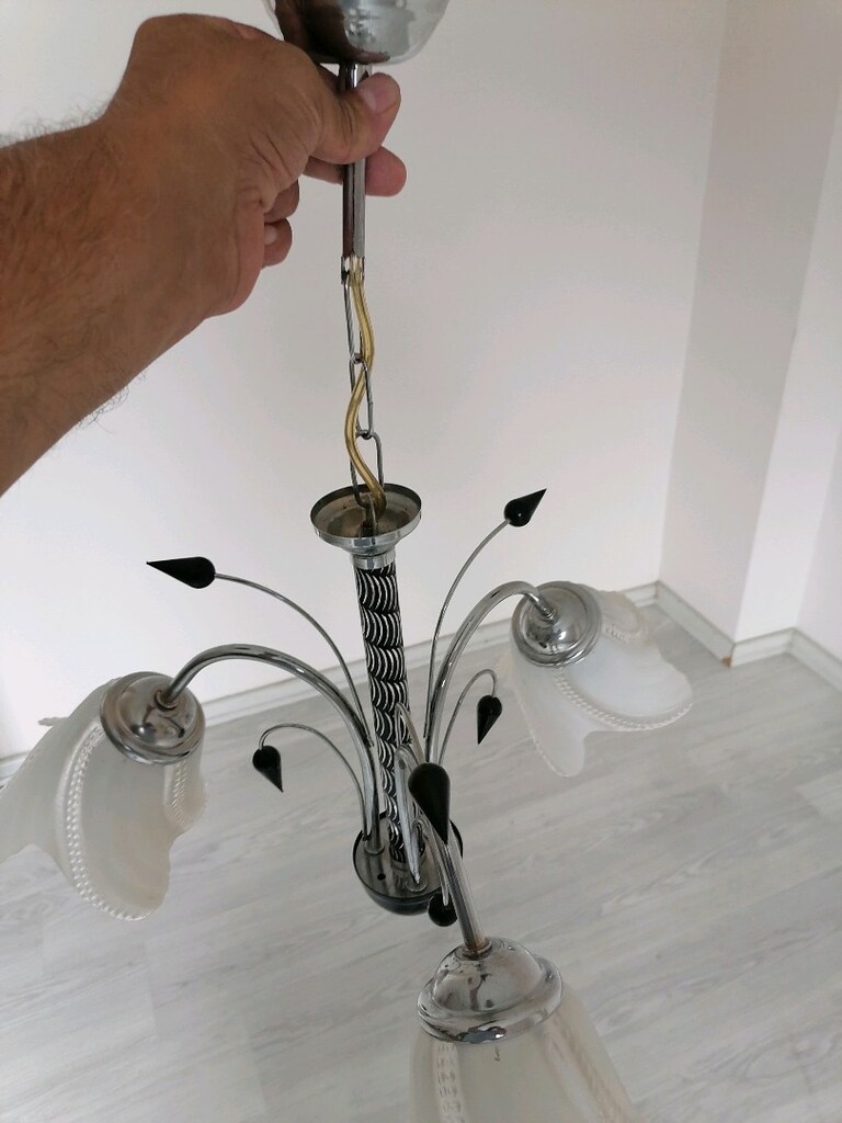 Avize 2 adet 3 lü klasik - 5