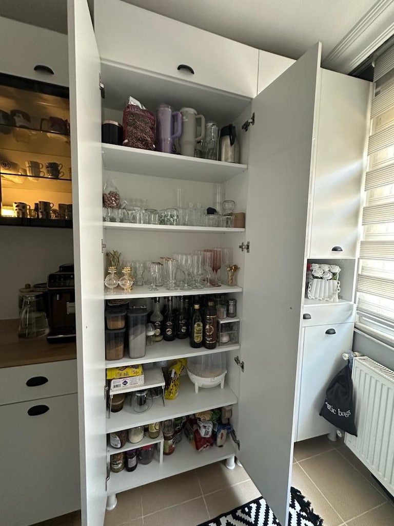 Kahve Köşesi - Mutfak dolabı sıfır ayarında Led aydınlatmalı - 8