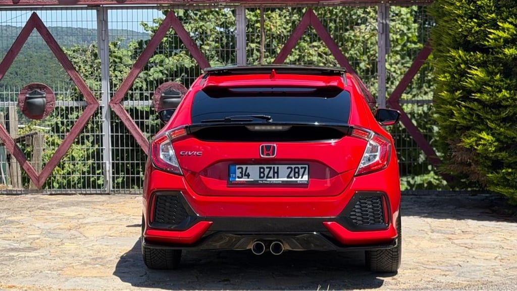 değişensiz civic 1.5 sport plus kırmızı cam tavan - 14