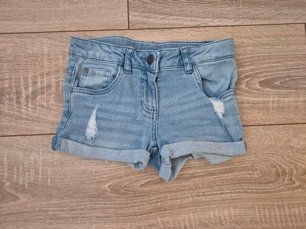 Açık Mavi Kot Şort, Denim Şort 128 beden, 7-8 yaş, alman ürünü kısa b