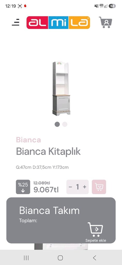 ÇOCUK KÜTÜPHANE ÇALIŞMA ODASI DOLABI - 5