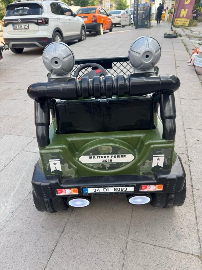DAHA UYGUNA KİMSE SATAMAZSIFIR AKÜLÜ JEEP ÇİFT KİŞİLİK 12 VOLT KUMANDA - 3