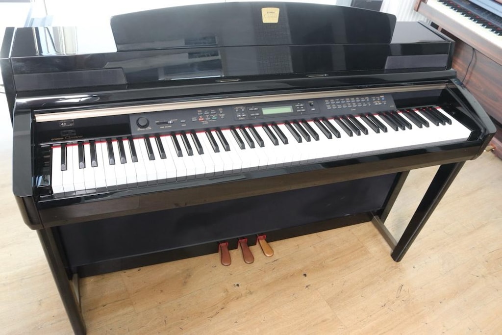 YAMAHA CLP 280 parlak lake sifir ayarinda agac tuslu dijital piyano - 3