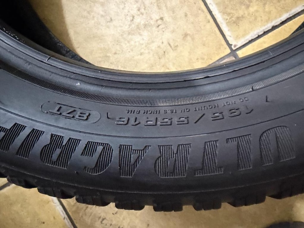 195/55/16 GOODYEAR marka 2 ad kış lastiği - 5