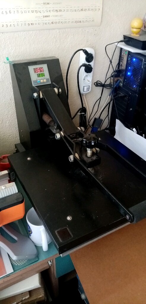 38x38 sublimasyon transfer presi - 4
