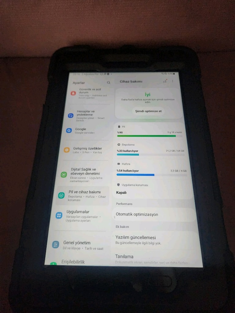 Samsung Galaxy Tab Active 3 T577 64 GB 8 TABLET-SIYAH - 9