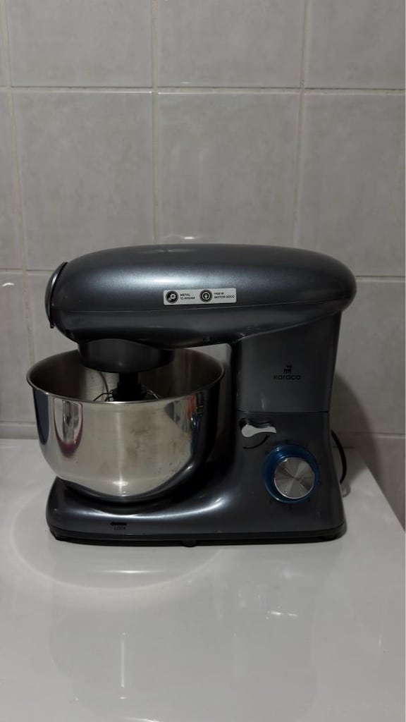 1900Watt güçlü kıyma ve içli köfte aparatlı premium mikser seti5litre - 3
