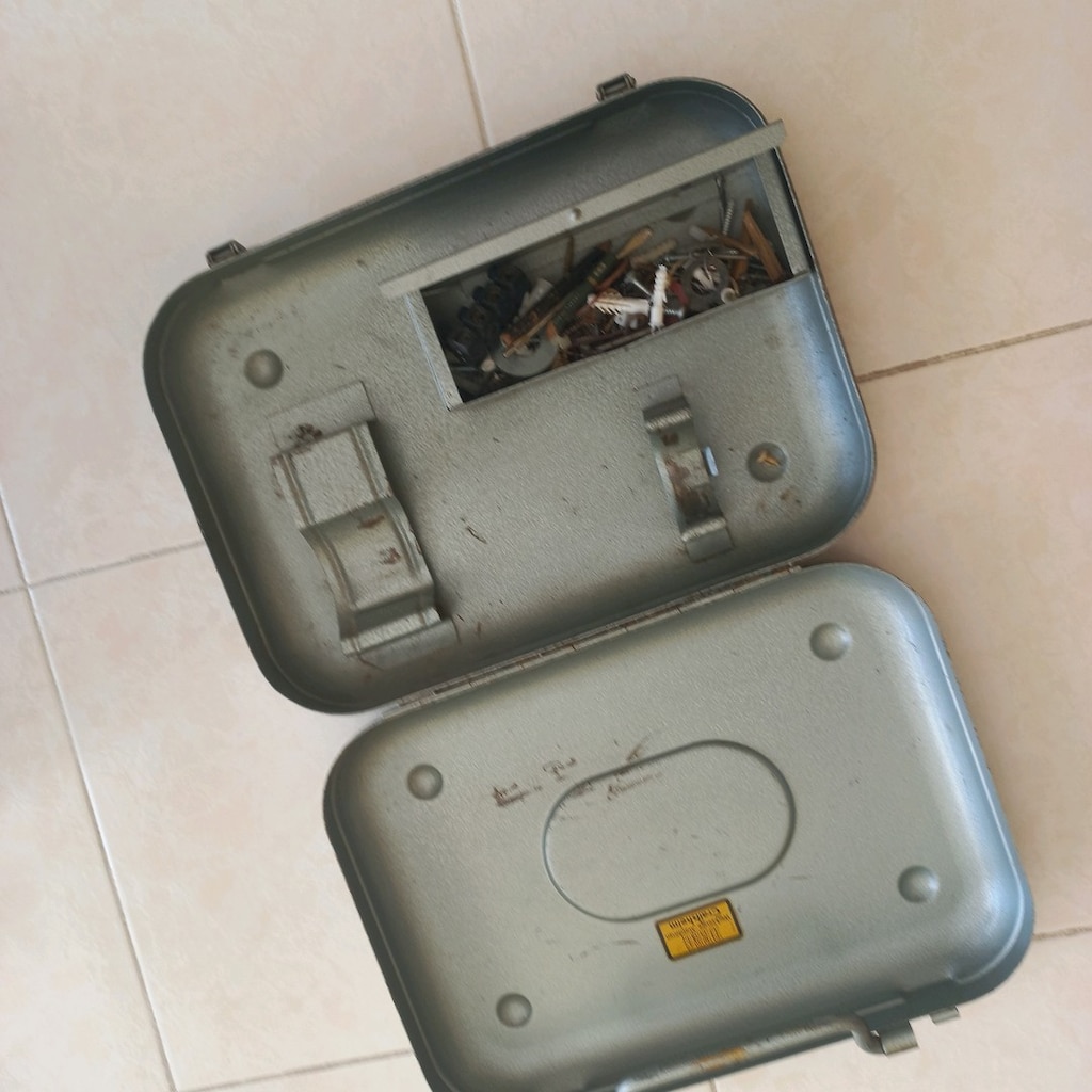 Eskilerden sağlam Metal çantasıyla elektrikli Matkap - 7