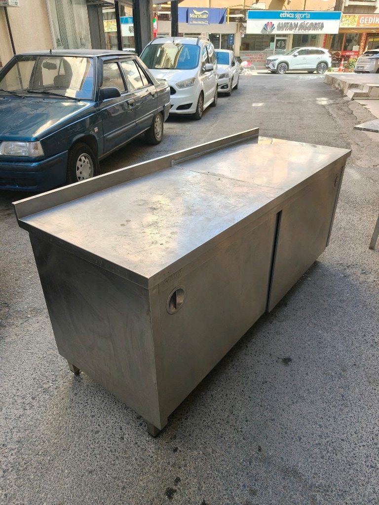 krom kapaklı çalışma tezgahı - 7