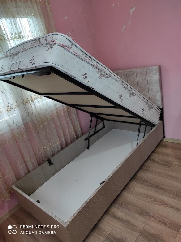 ultra lüks tek kişilik 90x190 baza başlık yatak sıfır ürün dev kampany - 7