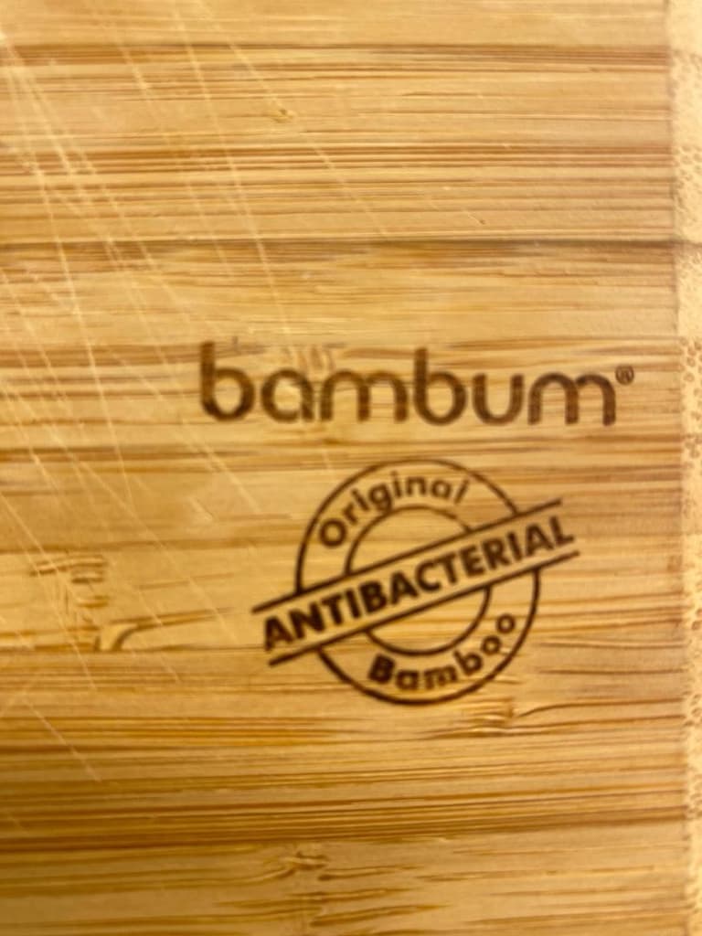 Bambu ahşap sunum tabağı - 2