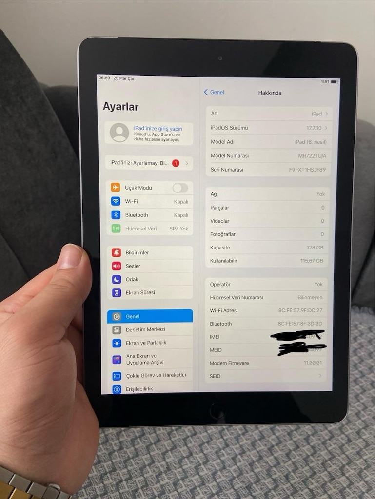 iPad 6. NESİL 32 GB Sım Kartlı Model - 3