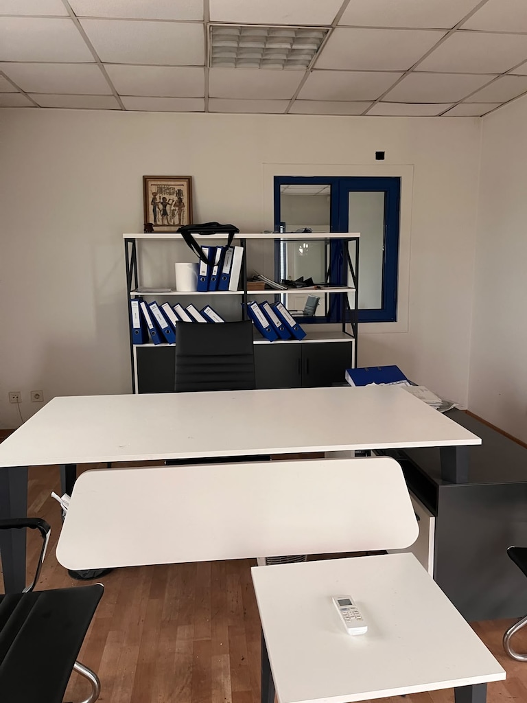 DEKOR BÜRO MOBİLYALARI 190X160 BEYAZ MAKAM TAKIMI İKİNCİ EL - 3