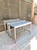 krom tezgah krom çalışma tezgahı endüstriyel hazır mutfak 140 cm krom - 20