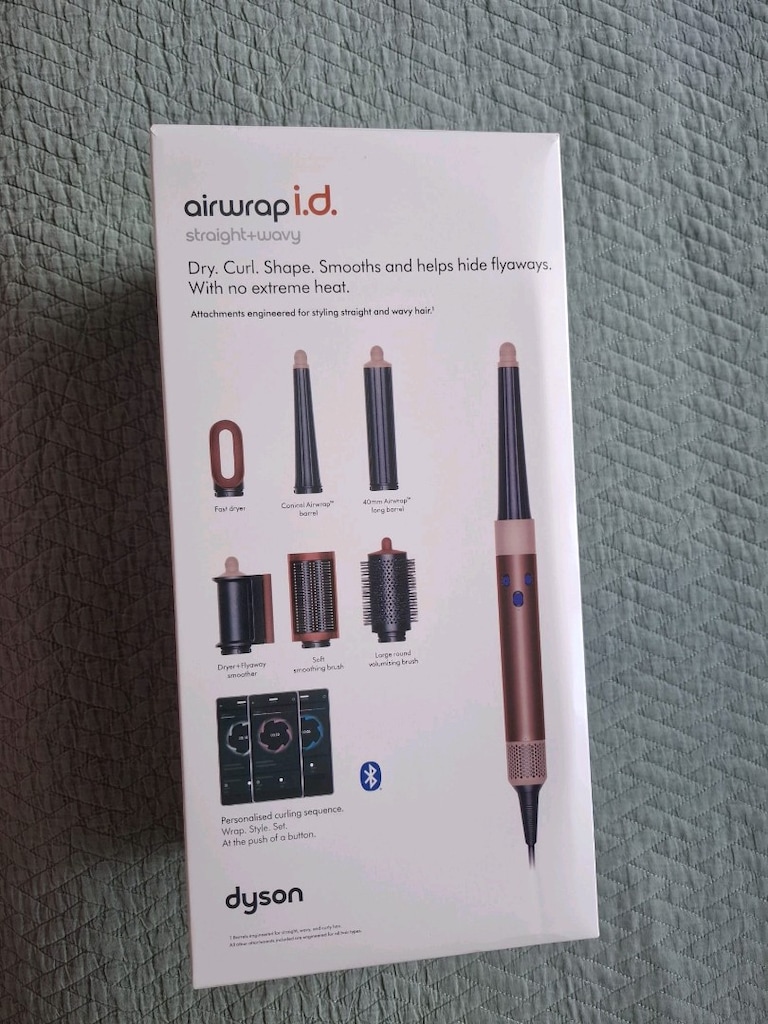 Dyson Airwrap i.d. saç şekillendirme ve kurutma seti (Ceramic Apricot)