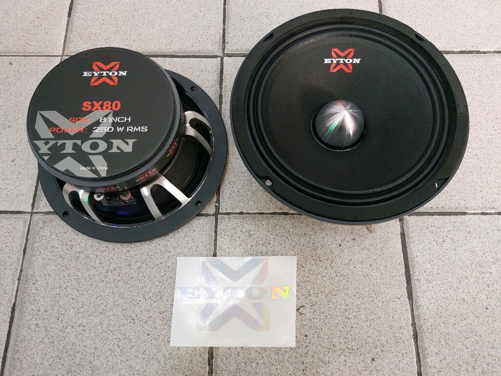 BU FİYATA YOK EYTON SX80 MODELİ 20CM 250RMS KURŞUN GÖBEK - 3