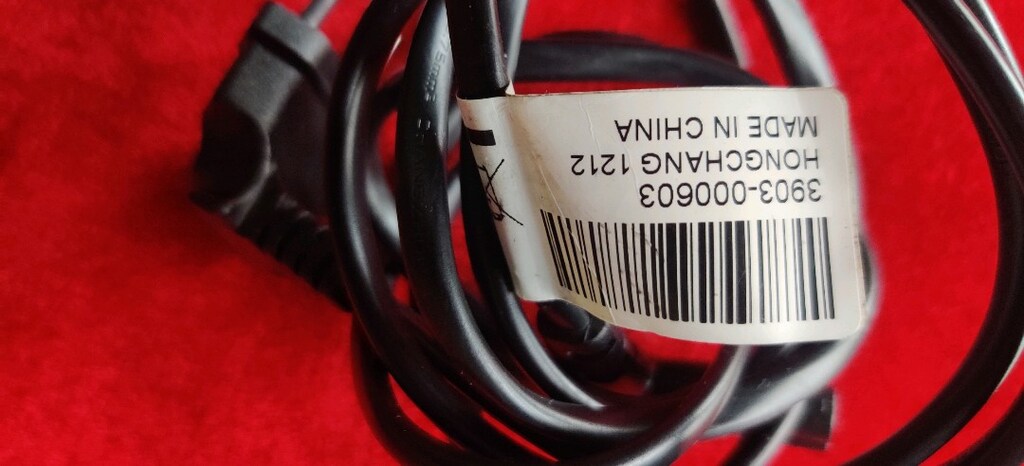 Orijinal Samsung 3903-000603 TV AC Güç Kablosu. Çok temiz ve sorunsuz. - 2