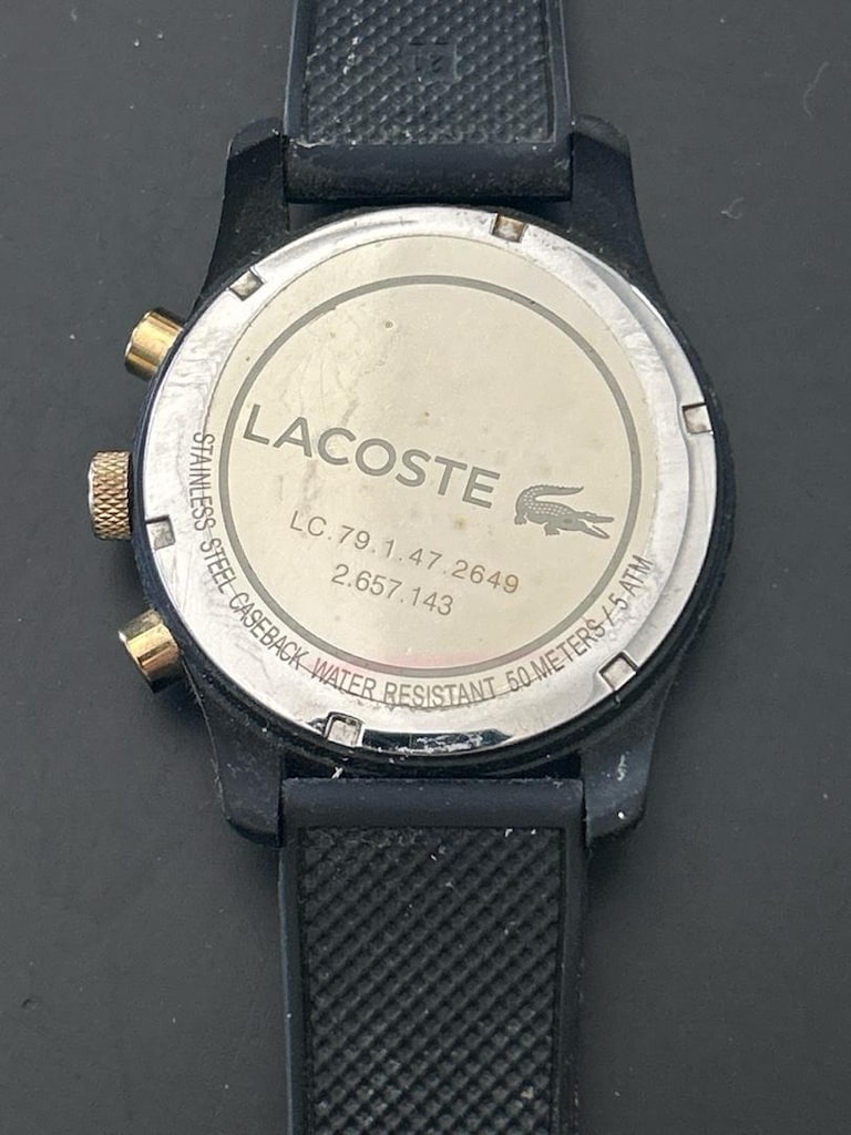 Lacoste Siyah Saat - 3