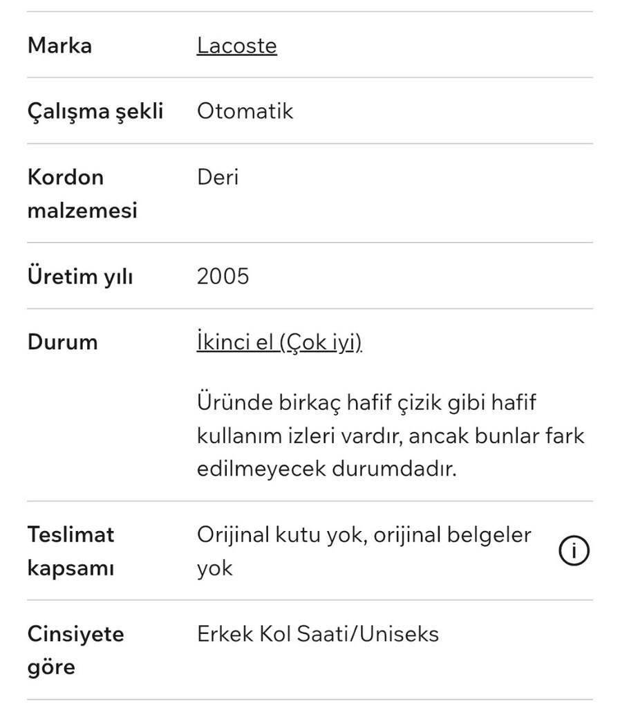 Lacoste 1300G Erkek Saati (Orijinal) - 3