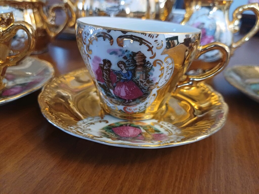 Çay Kahve fincanı takımı Antika - 2