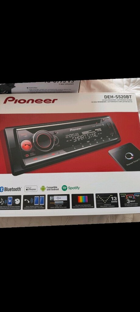 pioneer deh s 520 bt uzun sase orjinteyp sifir kutu fuul ozellik 2026 - 10