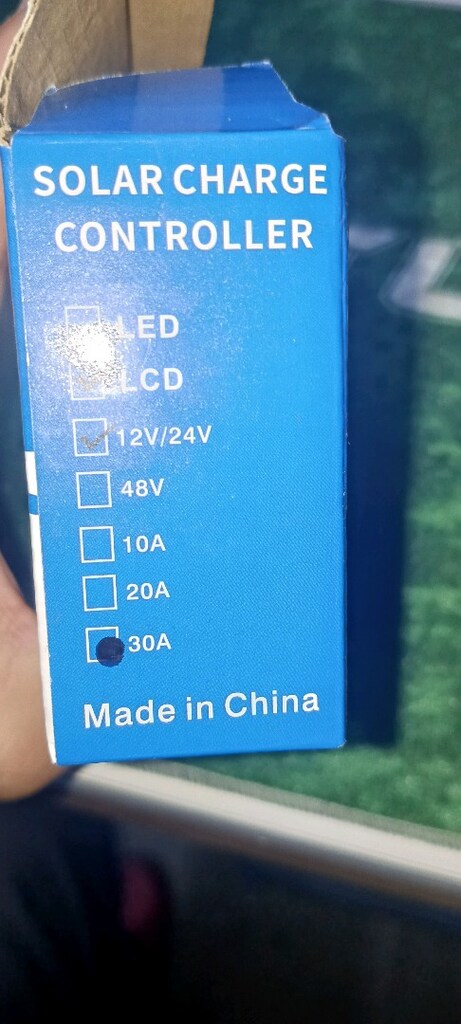Akıllı Solar Şarj Kontrol Cihazı 12V/24V - LCD Ekranlı - 3