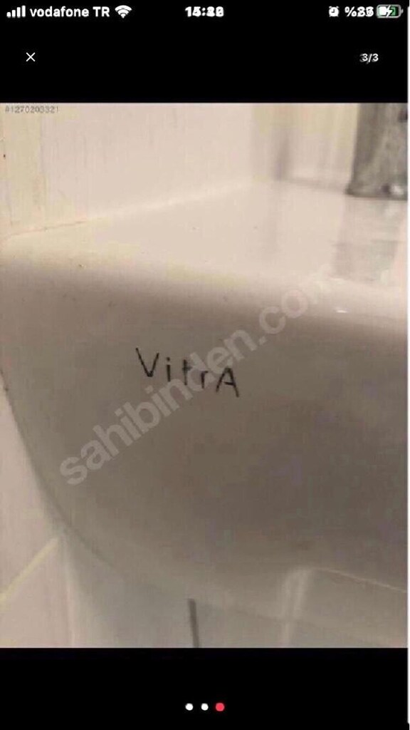 VİTRA YARIM AYAKLI LAVABO - 3