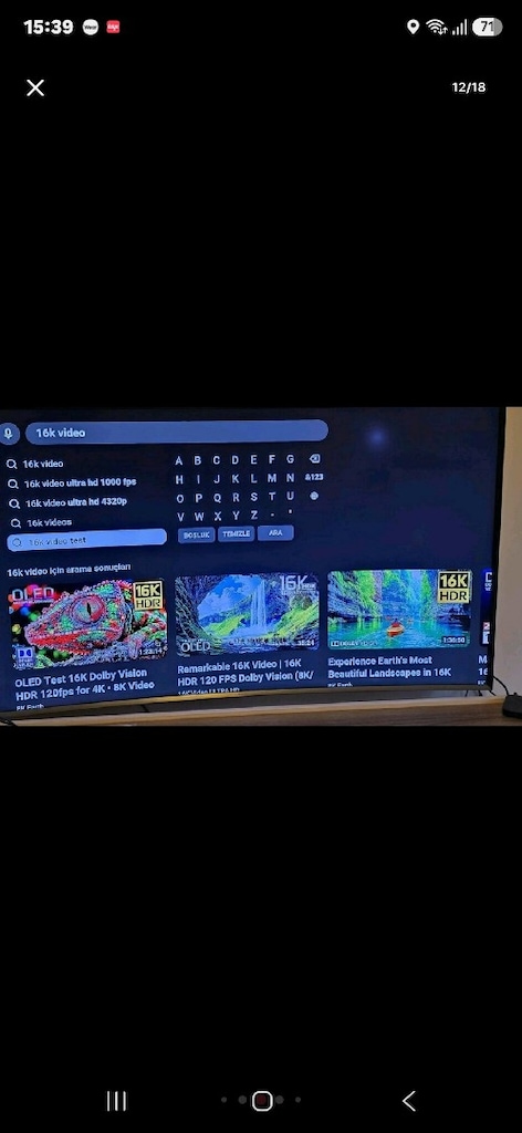 samsung 55 inç tv ve tv ünitesi - 9