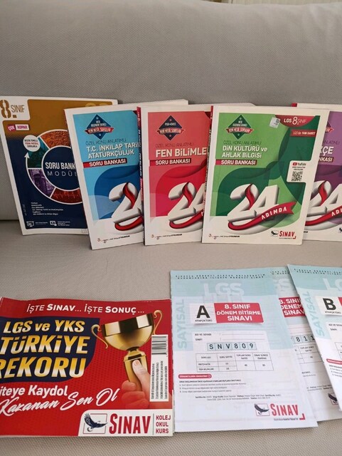 Lgs hazırlık kitapları.sinav dershanesi in.