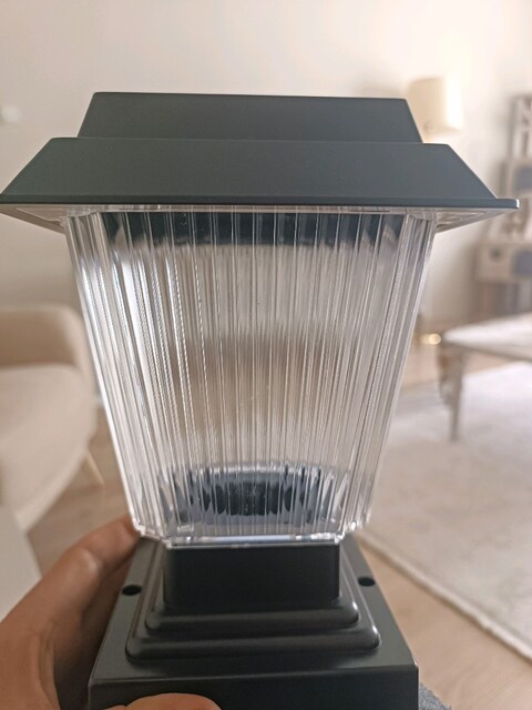 Güneş Enerjili Solar Bahçe ve Dış Mekan Aydınlatma Lambası (Temiz)
