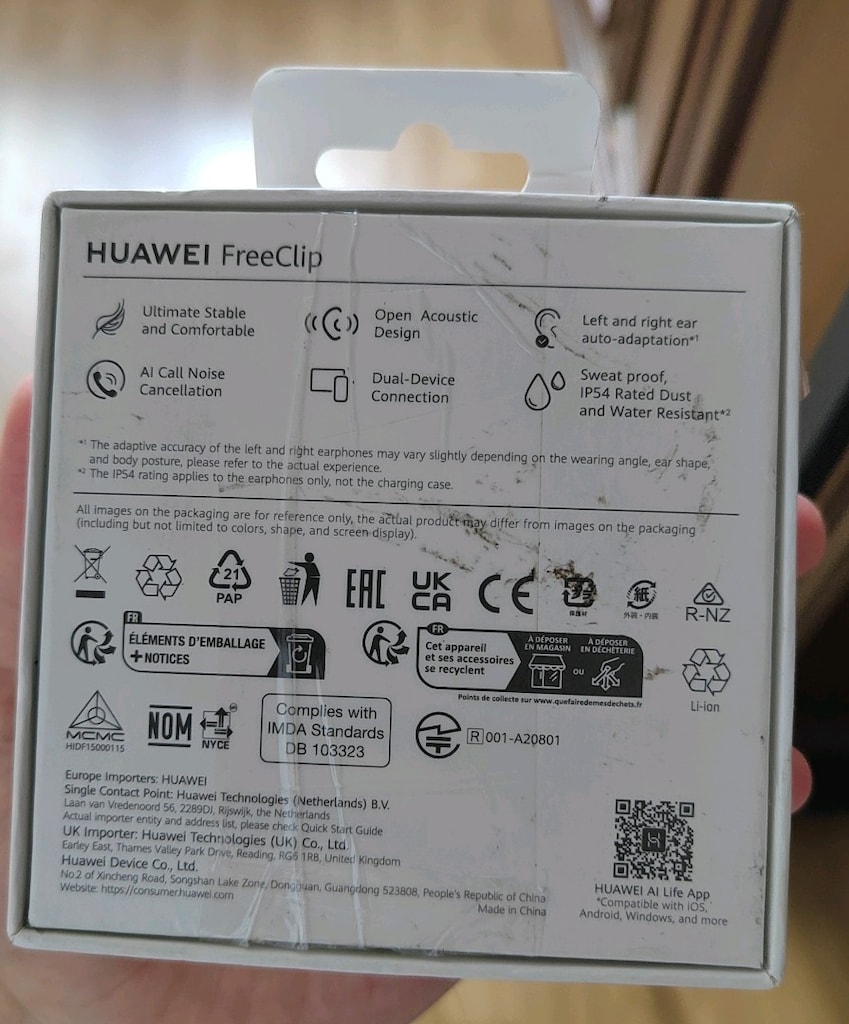 Huawei freebuds freeclip şarj kutusu PAZARLIK YOK - 5