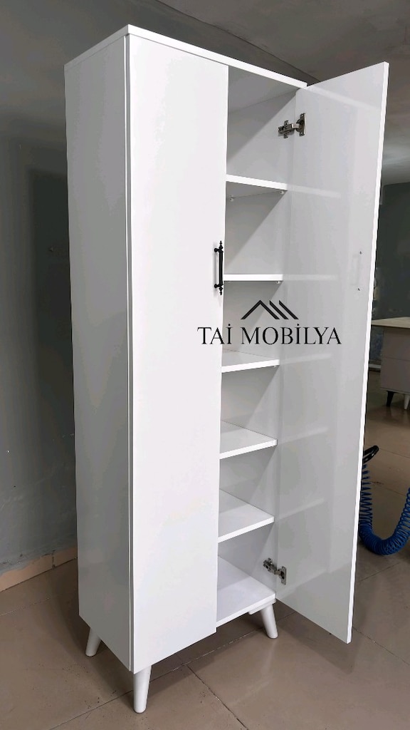 Dolap Kiler Ayakkabılık Erzak Dolabı Çok Amaçlı dolap 6 raflı dolap