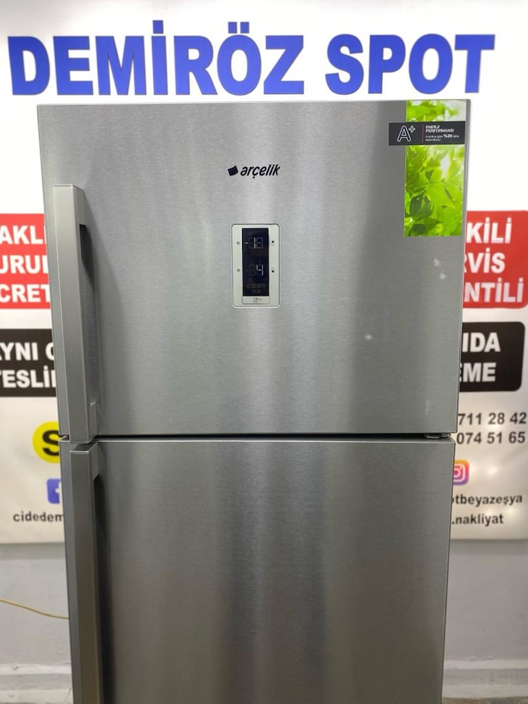 ARÇELİK BUZDOLABI İNOX YÜZEY XL 560 LİTRE - 2