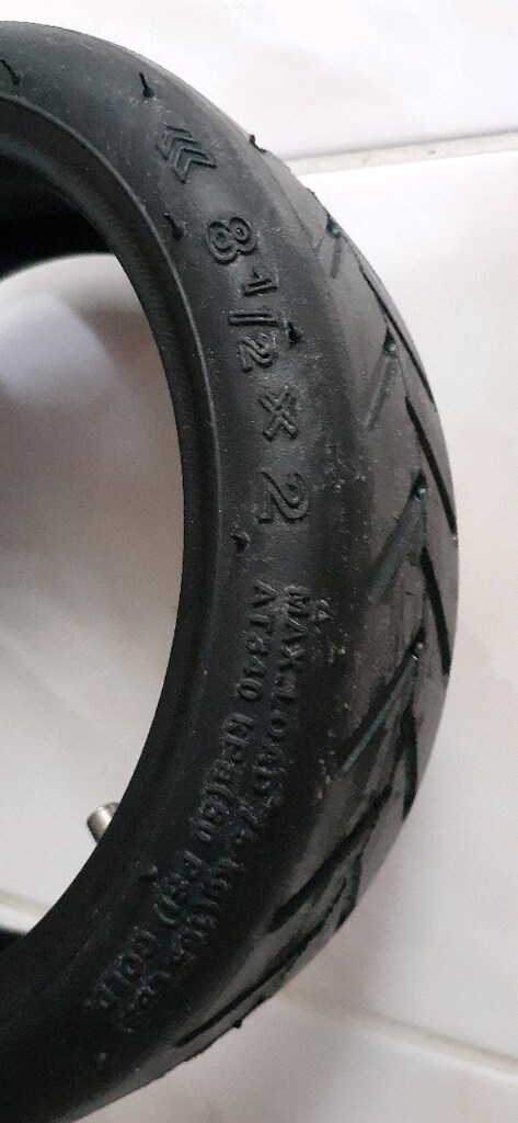 CST 8*1/2X2L Elektrikli Scooter Lastik Kalınlaştırılmış - 2