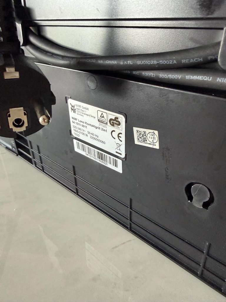 WMF LONO contract grill ızgara ve tost makinası - 9