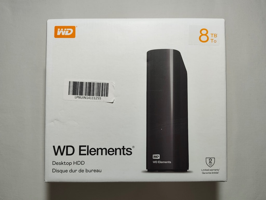 WD Elements Desktop 8TB Taşınabilir Harddisk - SIFIRA YAKIN - 9