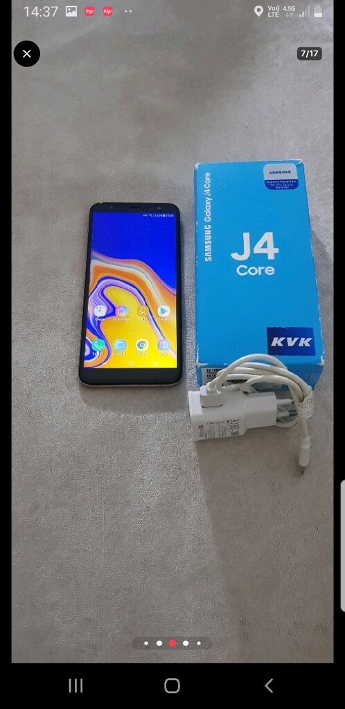 SAMSUNG GALAXY j7 core tr cihazı temiz herşey aktif çalışıyor - 4