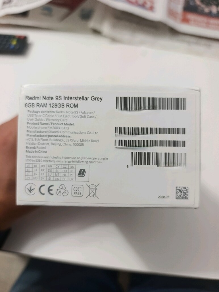 Xiaomi Redmi Note 9s 6GB RAM 128GB ROM - 5