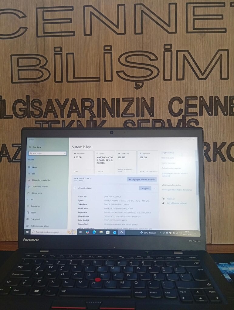 LENOVO THİNKPAD X1 CARBO LAPTOP - 6