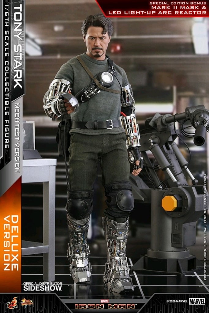 Hot Toys Tony Stark (Mech Test Deluxe Version - Special) MMS 582 - 11